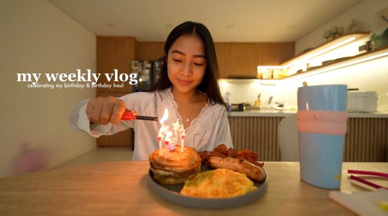 Mon anniversaire cocooning à la maison : haul et célébration unique