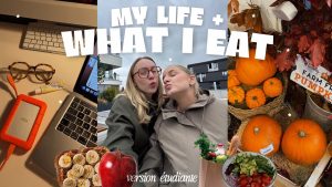 Mon quotidien d'étudiante : recettes, courses et danse