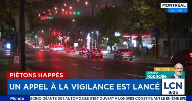 Montréal : un piéton mort, un autre dans un état critique