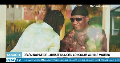 Mort soudaine de l'artiste congolais Achille Mouebo