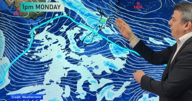 NZ : Temps plus chaud et venteux, retour de l'air polaire lundi
