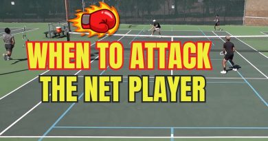 Ne soyez pas gentil ! Contre-attaquez le joueur au filet !