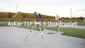 Nébuleuse de l'Aigle capturée avec le télescope Askar 71F