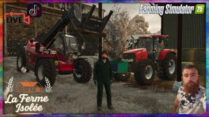 Neige à la Ferme Isolée : Grand Rangement dans FS 25 !
