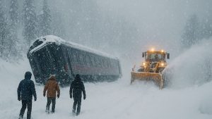 Neige précoce à Tromsø : le chaos s'installe en Norvège