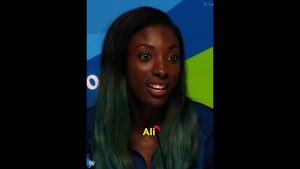 Nia Ail termine dernière pour éviter les blessures et se qualifier