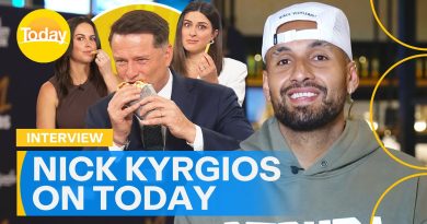 Nick Kyrgios se confie dans le Today Show Australien