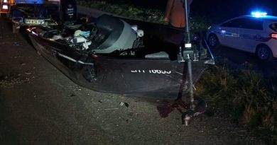 Nordhouse. Un bateau se renverse sur la RD1083 : pas de blessé