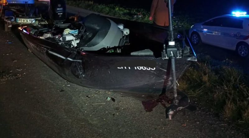 Nordhouse. Un bateau se renverse sur la RD1083 : pas de blessé