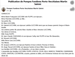 [Notice][Décès][Remerciements] Gianuccio & Monacia d'Aullène > Lucchini Marc.