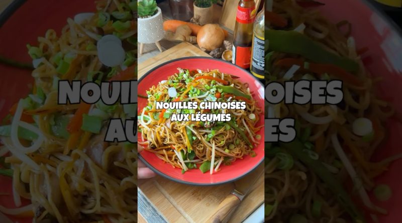 Nouilles sautées aux légumes croquants