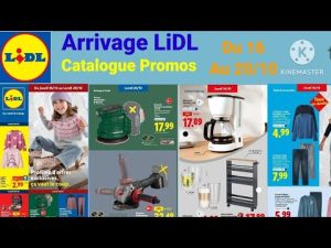 Nouveaux arrivages Lidl : promos Parkside et Silvercrest du 16 au 20 octobre