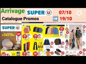 Nouveaux vêtements Super U : du 07 au 19 octobre !