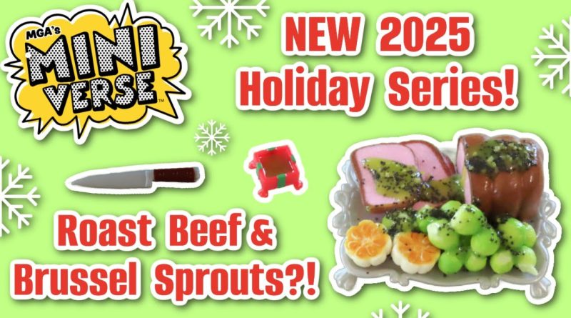 Nouvelle série Miniverse : Préparez le dîner de Noël !