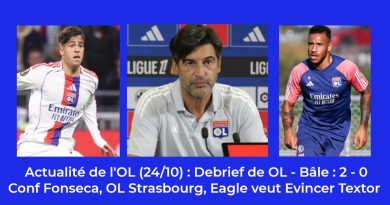 OL : Débrief Lyon-Bâle 2-0, Fonseca et OL-Strasbourg