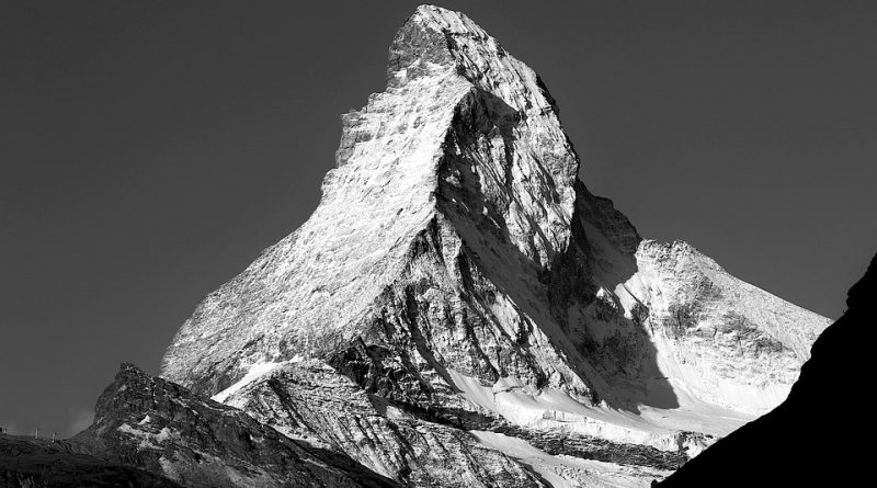 Switzerland, Alps, Matterhorn, lake, mountains, Swiss flag, Geneva