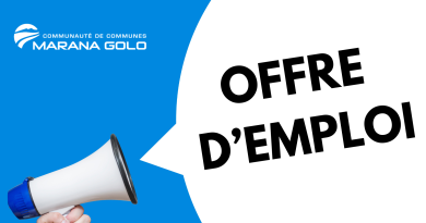 Offre d’emploi : Responsable du service « Collecte et tri sélectif » - Communauté de communes Marana Golo