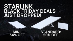 Offres Black Friday Starlink : jusqu'à 54 % de réduction !
