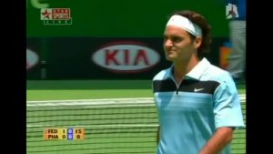 Open d'Australie 2007 : Moments forts Federer vs Phau
