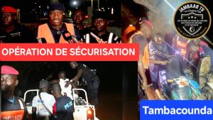 Opération de grande envergure pour la sécurité à Tambacounda