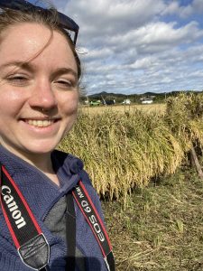 Originaire d'Achenheim, elle passe un an au Japon, dans le monde rural