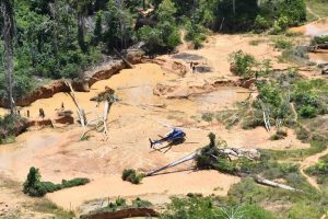 Orpaillage illégal : un niveau record jamais vu depuis 2017 dans le Parc amazonien de Guyane
