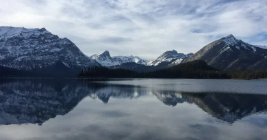 Canada, nature, mountains, Niagara Falls, Northern Lights, maple leaf, cityscape