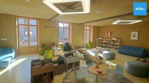 Ouverture de la nouvelle médiathèque à Trignac