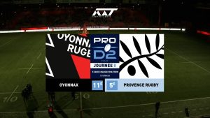 Oyonnax vs Provence Rugby : Résumé du J08 PRO D2 25-26