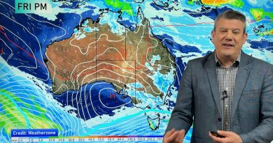 Oz 7 jours : Pluie dans tous les États, zones sèches importantes