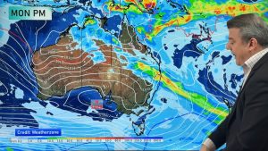 Oz : Orages et averses s'intensifient ce week-end en Australie