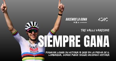 POGACAR S'IMPOSE À TRE VALLI VARESINE EN ROUTE POUR LOMBARDIE