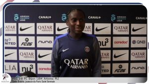 PSG 1-0 Dijon : Première titularisation de Tante Diakite