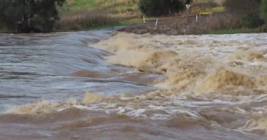 Pages River : En crue, un spectacle impressionnant