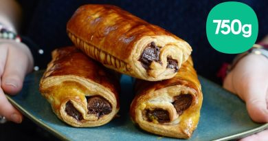 Pain au chocolat express au Kinder Bueno en 750g