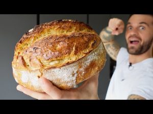 Pain au levain : recette facile sans pétrissage ni façonnage !