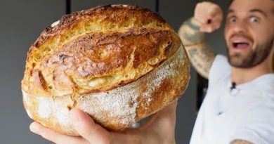 Pain au levain : recette facile sans pétrissage ni façonnage !