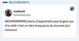 Un internaute en panne secouru par un cambrioleur du Louvre - Twog