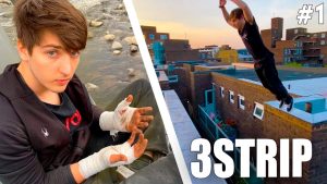 Parkour en Europe : Aventures de 3Strip #1