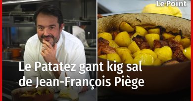 Patatez gant kig sal : Recette de Jean-François Piège