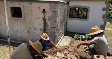 Patrimoine : de nouvelles fouilles sur le site historique de l’île Nou en vue d’un projet de restauration