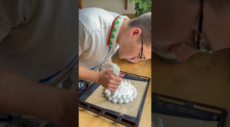 Pavlova aux Fraises : Recette Meringue et Mascarpone