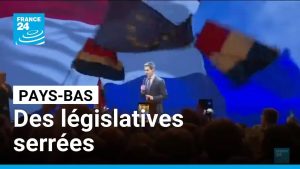 Pays-Bas : législatives serrées, l'extrême droite en tête