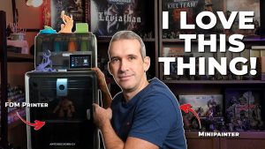 Peinture de miniatures : Test de l'imprimante Anycubic Kobra S1