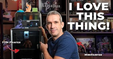 Peinture de miniatures : Test de l'imprimante Anycubic Kobra S1