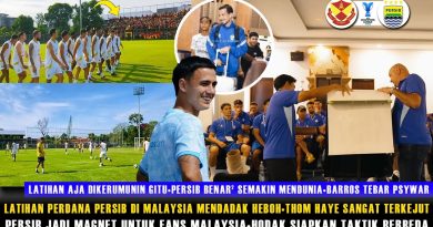 🔥Persib enflamme la Malaisie avec un entraînement mémorable!