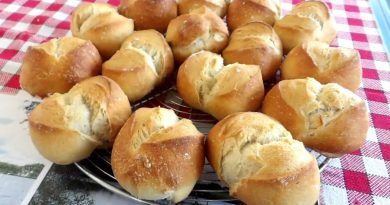 Petites boules de pain maison à la poolish