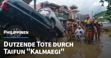 Philippines : Des dizaines de morts à cause du typhon Kalmaegi