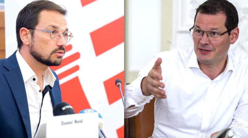 Pierre Maudet, invité surprise de la campagne de Martial Courtet dans le Jura | RTS