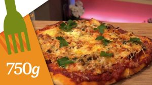 Pizza aux fruits de mer : une recette savoureuse de 750g